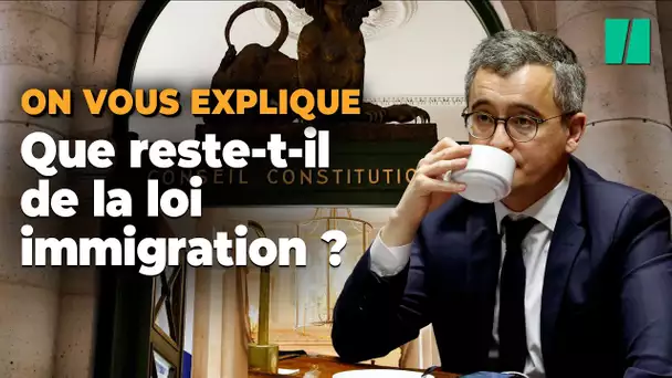 Ce qu’il reste de la loi immigration après la large censure du Conseil constitutionnel