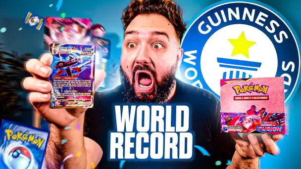 100% IMPOSSIBLE RECORD DU MONDE ! OUVERTURE DISPLAY 36 BOOSTERS POKÉMON !