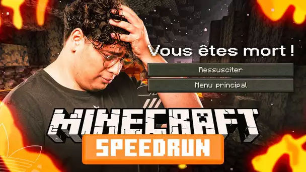 JE VAIS DANS LE NETHER DE PLUS EN PLUS VITE EN SPEEDRUN SUR MINECRAFT