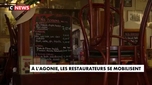 A l'agonie, les restaurateurs se mobilisent