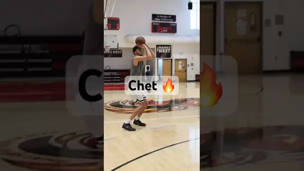 Chet Holmgren’s #NBASummer Grind with skills trainer Drew Hanlen! 😤| #Shorts