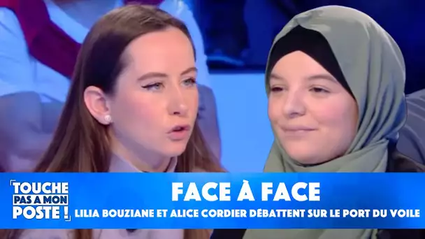 Port du voile : le face-à-face tendu entre Lilia Bouziane et Alice Cordier