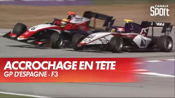 Accrochage entre deux grands noms en F3 - GP d'Espagne
