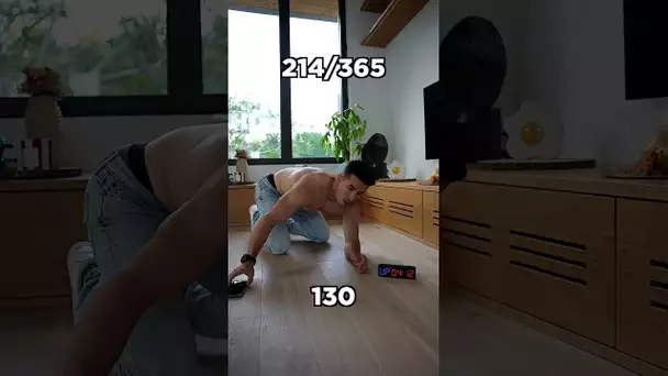 Day 214/365 one more push-up everyday during one day ! 😱