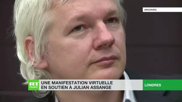 Manifestation virtuelle aujourd’hui en soutien à Julian Assange