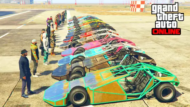 BUGGY RAMPS VS HUMANS - GTA 5 ONLINE