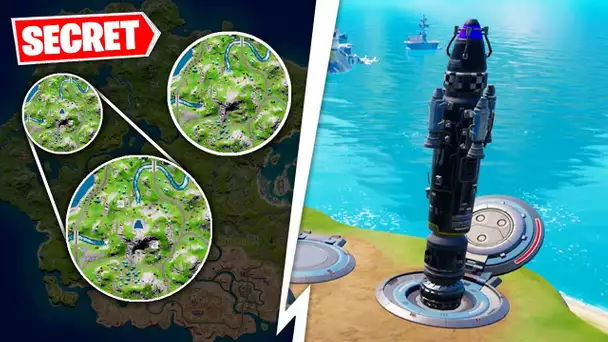 UNE NOUVELLE FUSEE SUR LA MAP + PREMIERE IMAGE DE LA GROTTE ! (FORTNITE NEWS)