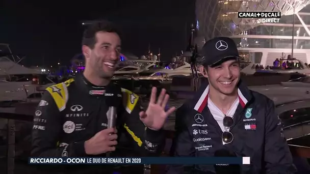 Ricciardo-Ocon le duo de Renault en 2020