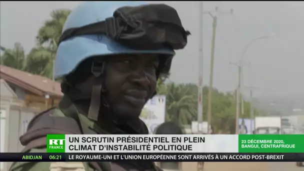 République centrafricaine : un scrutin présidentiel en plein climat d’instabilité politique