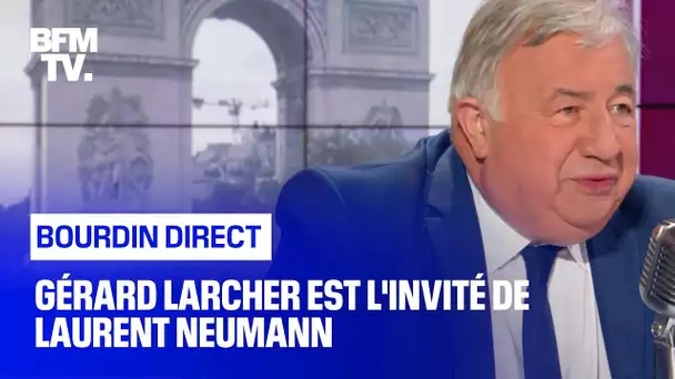 Gérard Larcher face à Laurent Neumann en direct