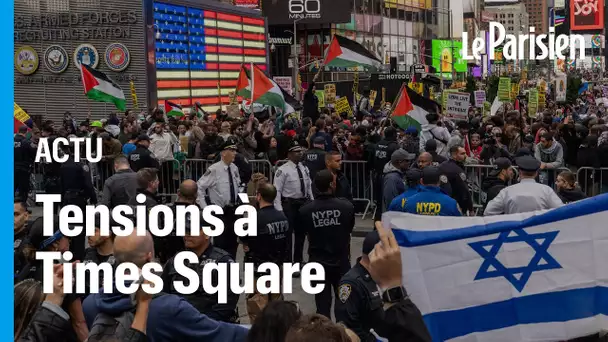 Attaques du Hamas contre Israël : New York sous tension lors de manifestations en faveur des deux ca