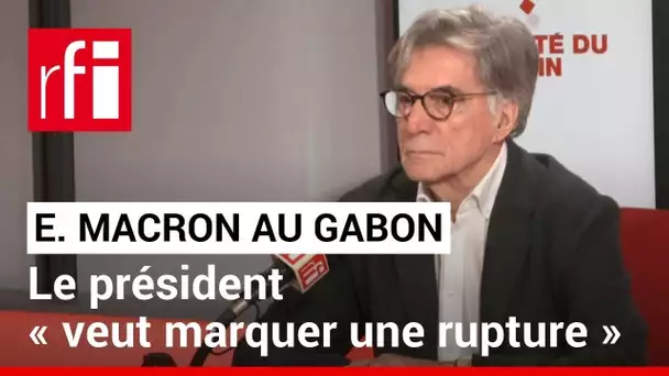 Macron au Gabon : le président « veut marquer une rupture » dans la politique africaine de la France
