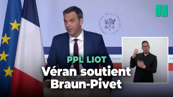 Sur la PPL Liot, Olivier Véran justifie la décision de Yaël Braun-Pivet