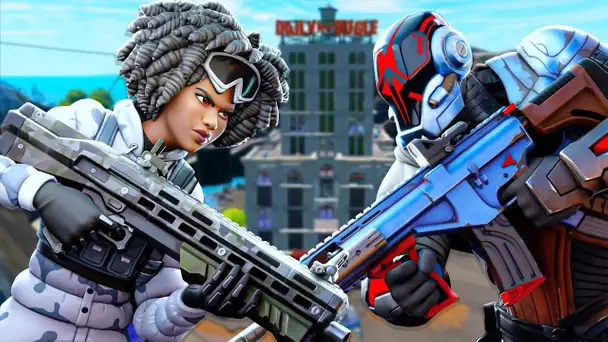 LA RESISTANCE PASSE A L'ATTAQUE ! LES SEPT VS L'IO POUR LE DAILY BUGLE ! (FORTNITE NEWS)