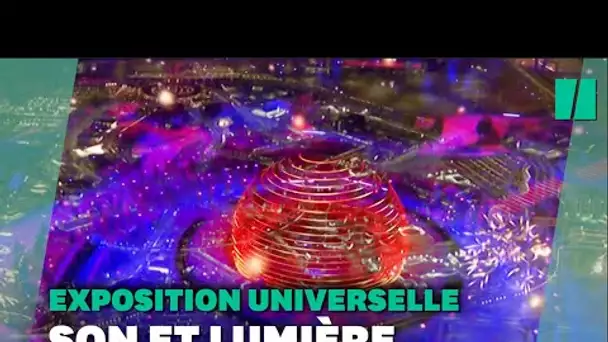 La cérémonie d'ouverture étincelante de l'expo universelle 2020 à Dubaï