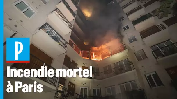 Un incendie à Paris fait un mort et deux blessés graves
