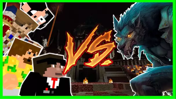 LOUP-GAROU MINECRAFT ft. JOUEUR DU GRENIER BOB LENNON THEFANTASIO974 & AVENTURES !