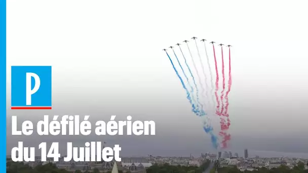 Patrouille de France, Rafales et Canadair : Revivez le défilé aérien du 14 juillet