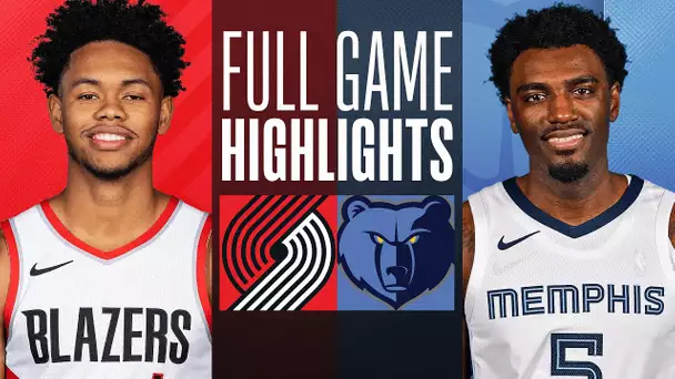 TRAIL BLAZERS at GRIZZLIES | FULL GAME HIGHLIGHTS | March 2, 2024