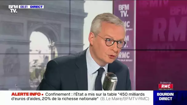 "Rétablir l'ISF c'est très facile à faire, mais ça rapporte peu" assure Bruno Le Maire