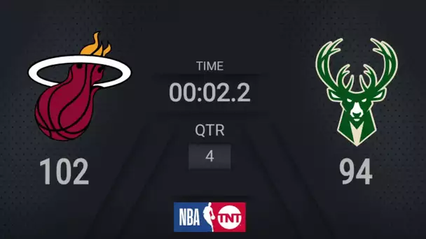 Heat @ Bucks | NBA on TNT Live Scoreboard | #WholeNewGame
