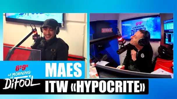 Maes - Interview "Hypocrite" #MorningDeDifool