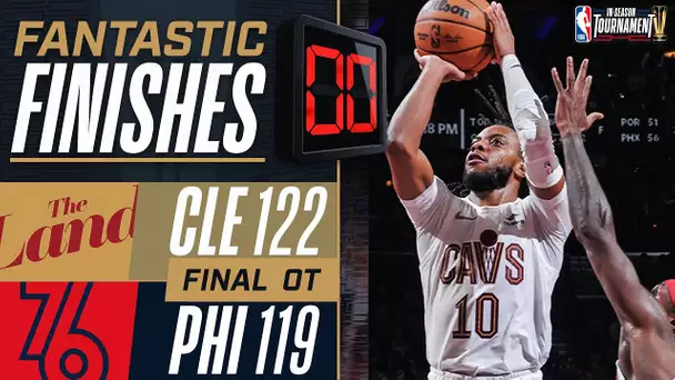 Final 3:33 OT ENDING Cavaliers vs 76ers 🏆 | November 21, 2023