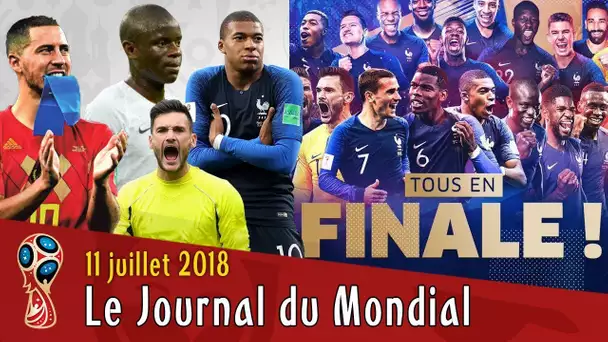 La FRANCE EN FINALE, la BELGIQUE ne digère pas, CROATIE-ANGLETERRE. Le Journal du Mondial 2018