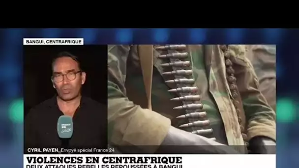 Centrafrique : deux attaques de groupes armés à Bangui repoussées