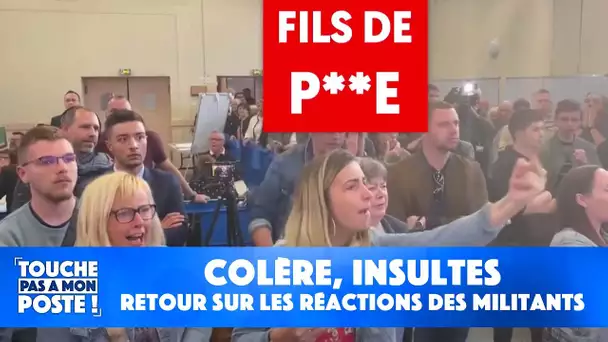 Colère, insultes : retour sur les réactions des militants lors de la soirée présidentielle