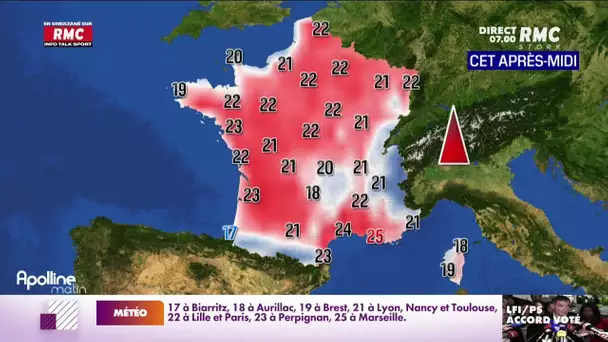 Votre météo du vendredi 6 mai 2022