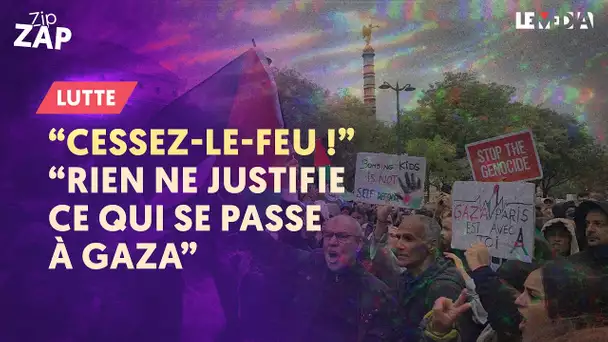 "CESSEZ-LE-FEU !" : "RIEN NE JUSTIFIE CE QUI SE PASSE À GAZA"