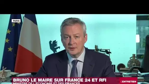 Bruno Le Maire sur France 24 : "Nous devons être indépendants pour produire masques et respirateurs"