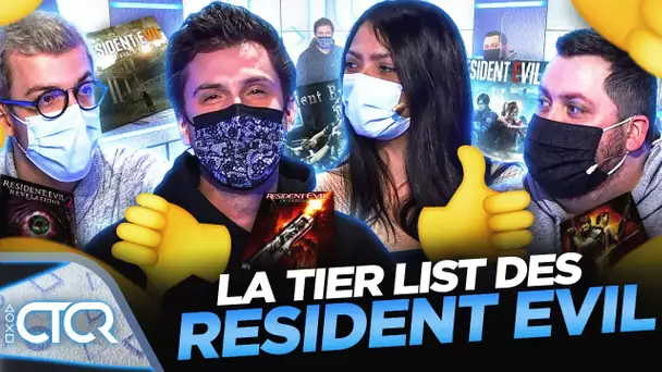 Notre tier list des meilleurs Resident Evil ! 👍👎 | CTCR