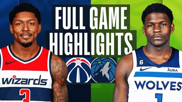 WIZARDS at TIMBERWOLVES | FULL GAME HIGHLIGHTS | February 16, 2023