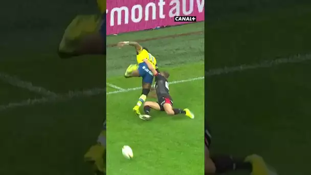 Alivereti Raka s'offre un doublé 2️⃣ #sports #rugby #top14 #shorts