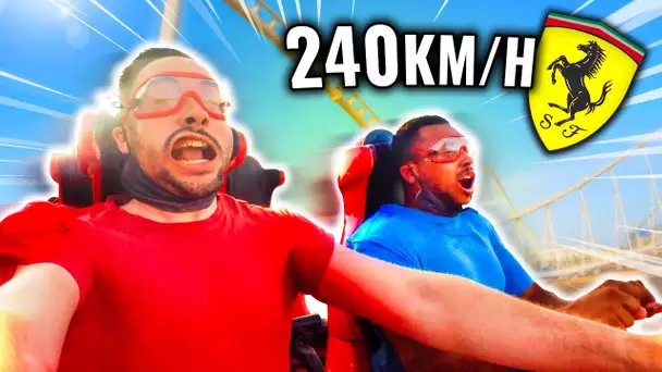 Je teste l'attraction la plus Rapide du Monde ! (240km/h en 4,9sec - 20 800ch)