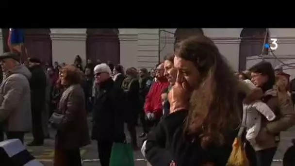 Hommage aux soldats tués au Mali