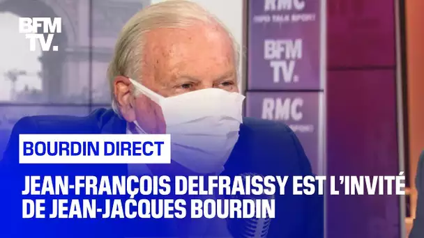 Jean-François Delfraissy face à Jean-Jacques Bourdin en direct
