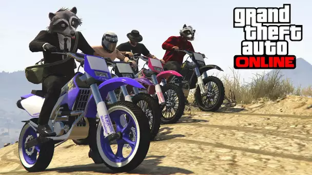 Rassemblement de MOTOCROSS sur GTA 5