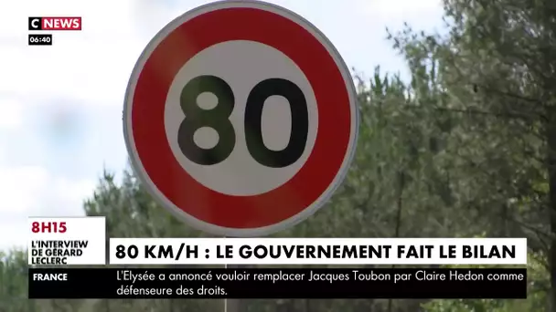 80 km/h : le gouvernement fait le bilan