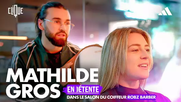 La cycliste adidas Mathilde Gros en détente avec Robz Barber - E02