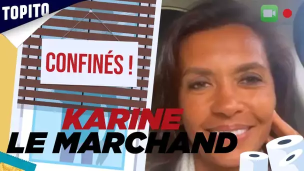 Karine Le Marchand : " Si je leur prends un peu de wifi, je me fais trucider " Confinés  " | Topito