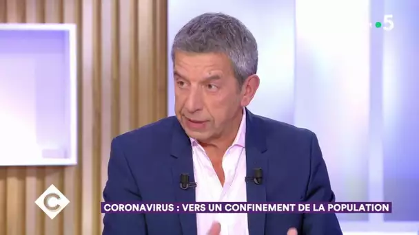 Coronavirus : vers un confinement de la population - C à Vous - 16/03/2020