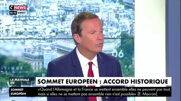 Nicolas Dupont-Aignan : «Emmanuel Macron s’est fait rouler dans la farine comme jamais»
