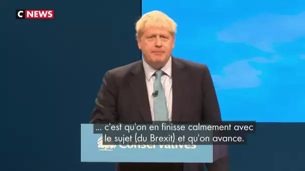 Brexit : ce qu'il faut retenir du discours de Boris Johnson