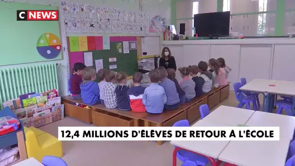 Retour à l'école pour 12,4 millions d'élèves