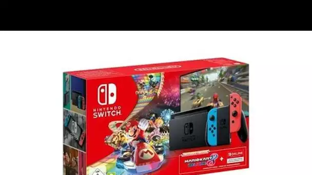 Cdiscount : Profitez du pack Nintendo Switch + Mario Kart 8 Deluxe à seulement 279,99€