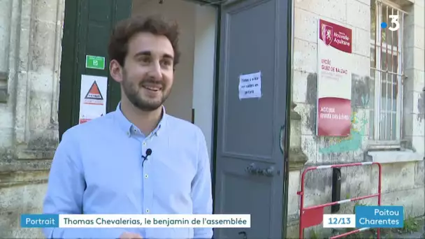 Portrait de Thomas Chevalerias, le plus jeune conseiller régional de Nouvelle-Aquitaine