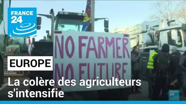 Europe : la colère des agriculteurs s'intensifie • FRANCE 24